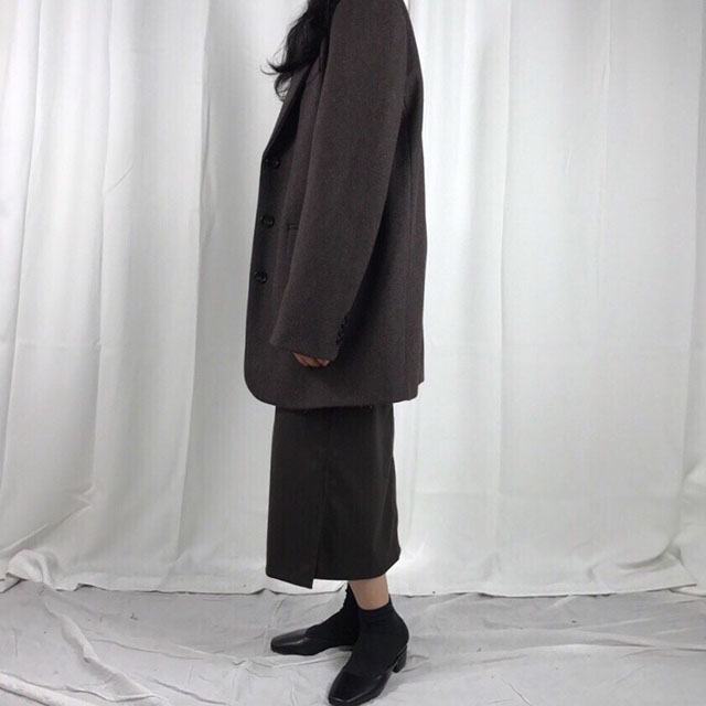 Long skirt skirt woman autumn winter skirt coordin