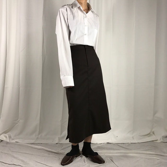 Long skirt skirt woman autumn winter skirt coordin