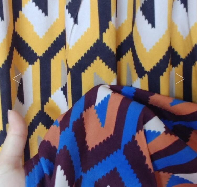 Dia Pattern Patterned Mermaid Long Skirt Top Long 