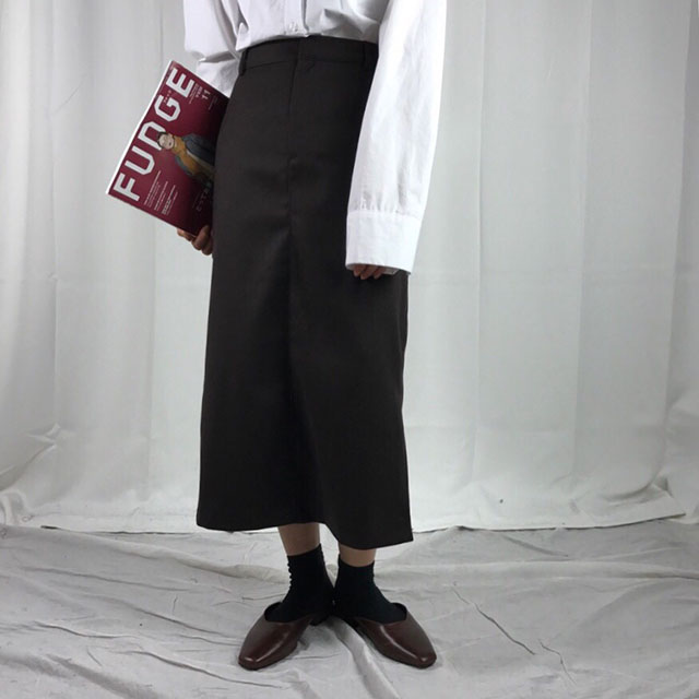 Long skirt skirt woman autumn winter skirt coordin