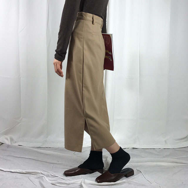 Long skirt skirt woman autumn winter skirt coordin