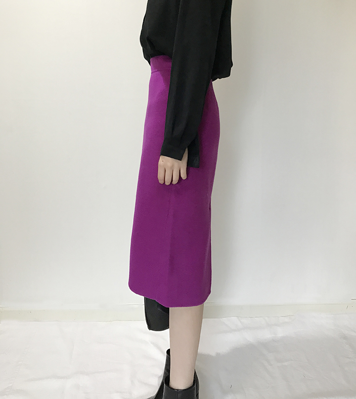 Handmade skirts H line Office look Office work Loo