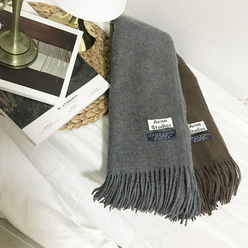 Arkene muffler shawl 2color man woman winter day c