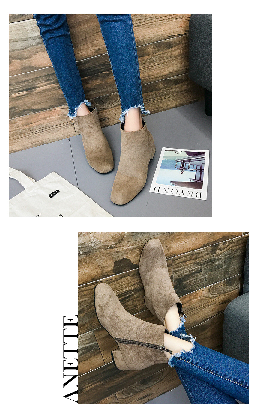 Ankle boots 4cm woman in midleigh suede Angle woma