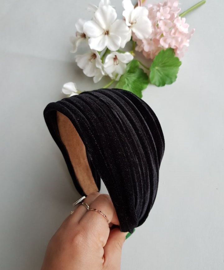 Hair Accessories Velor Wrinkle Hair Band 4colors W