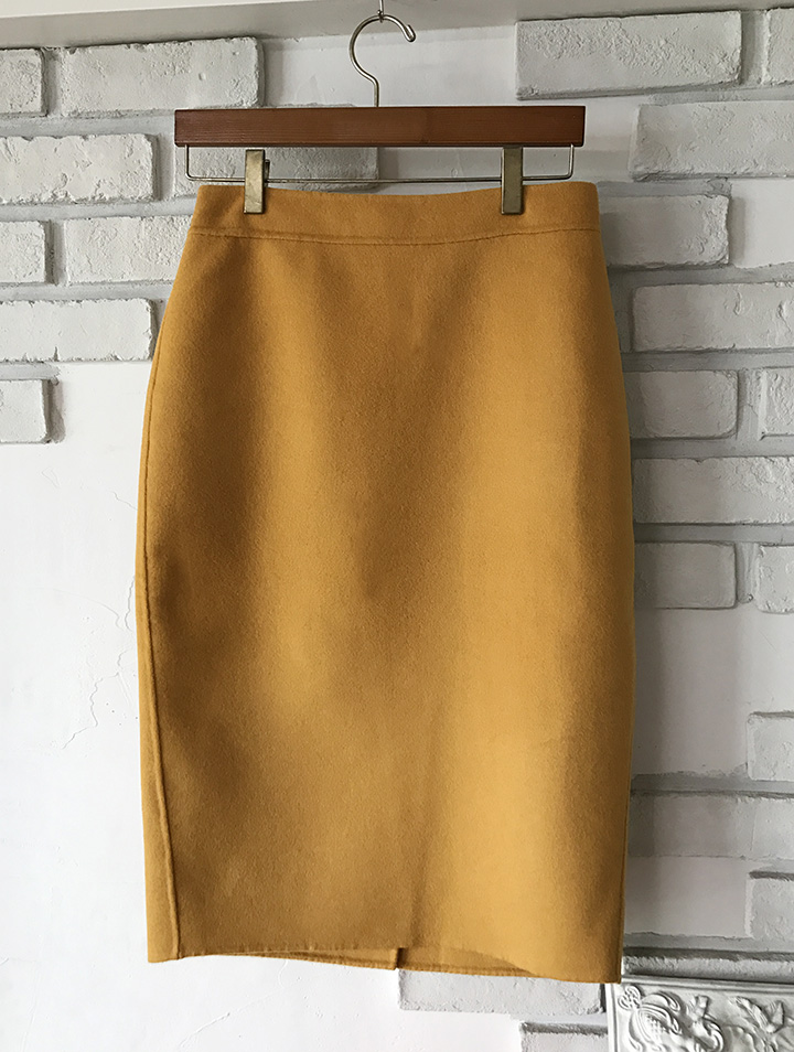 Handmade skirts H line Office look Office work Loo