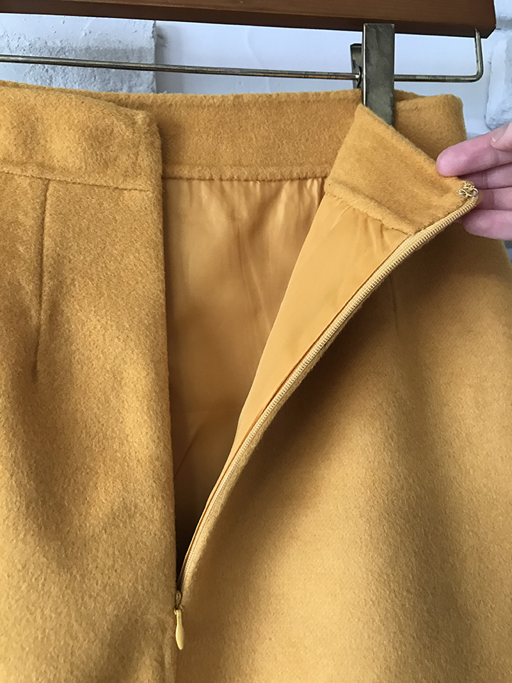 Handmade skirts H line Office look Office work Loo