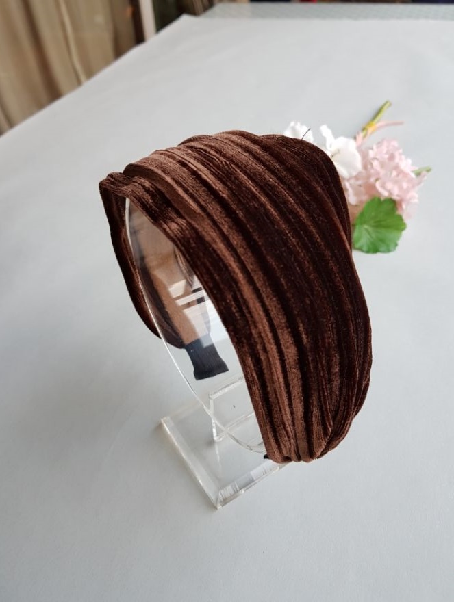 Hair Accessories Velor Wrinkle Hair Band 4colors W