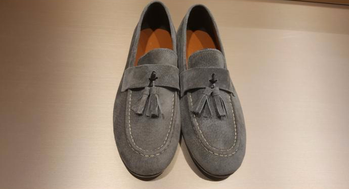 Suede loafers handmade men sneakers sneakers tasse