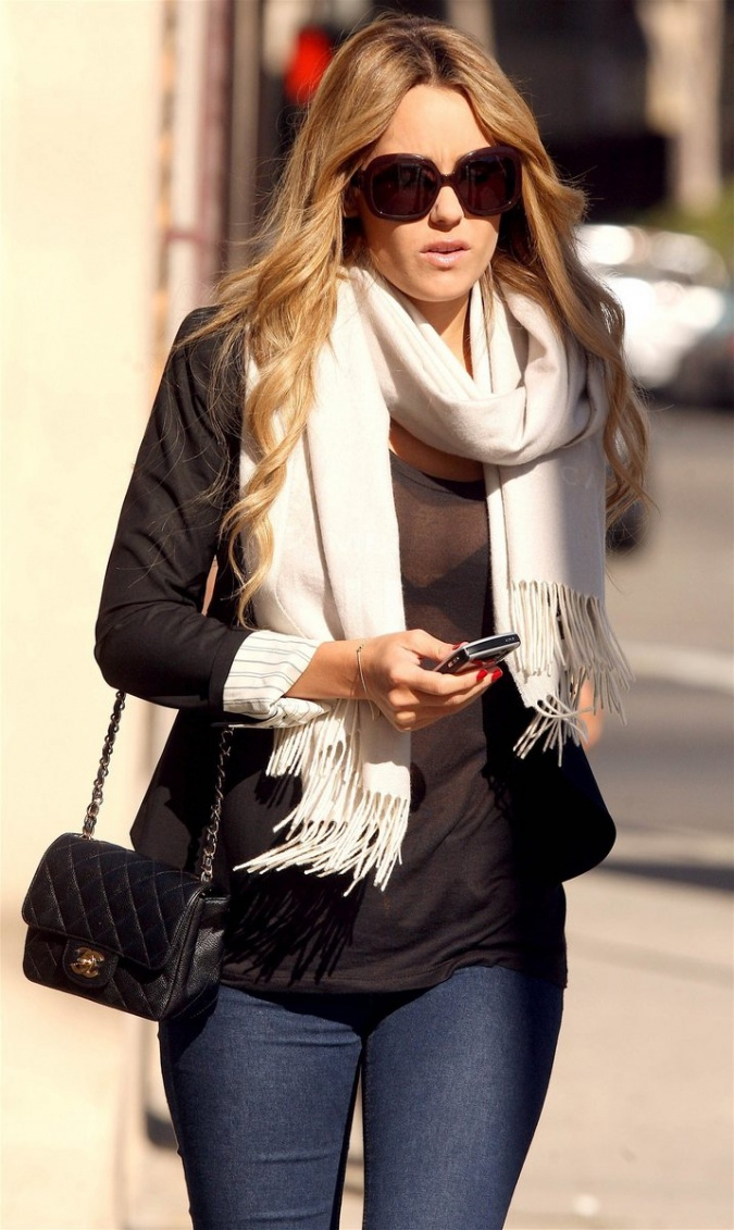 Premium Cashmere 80 muffler gift wrapping unisex p