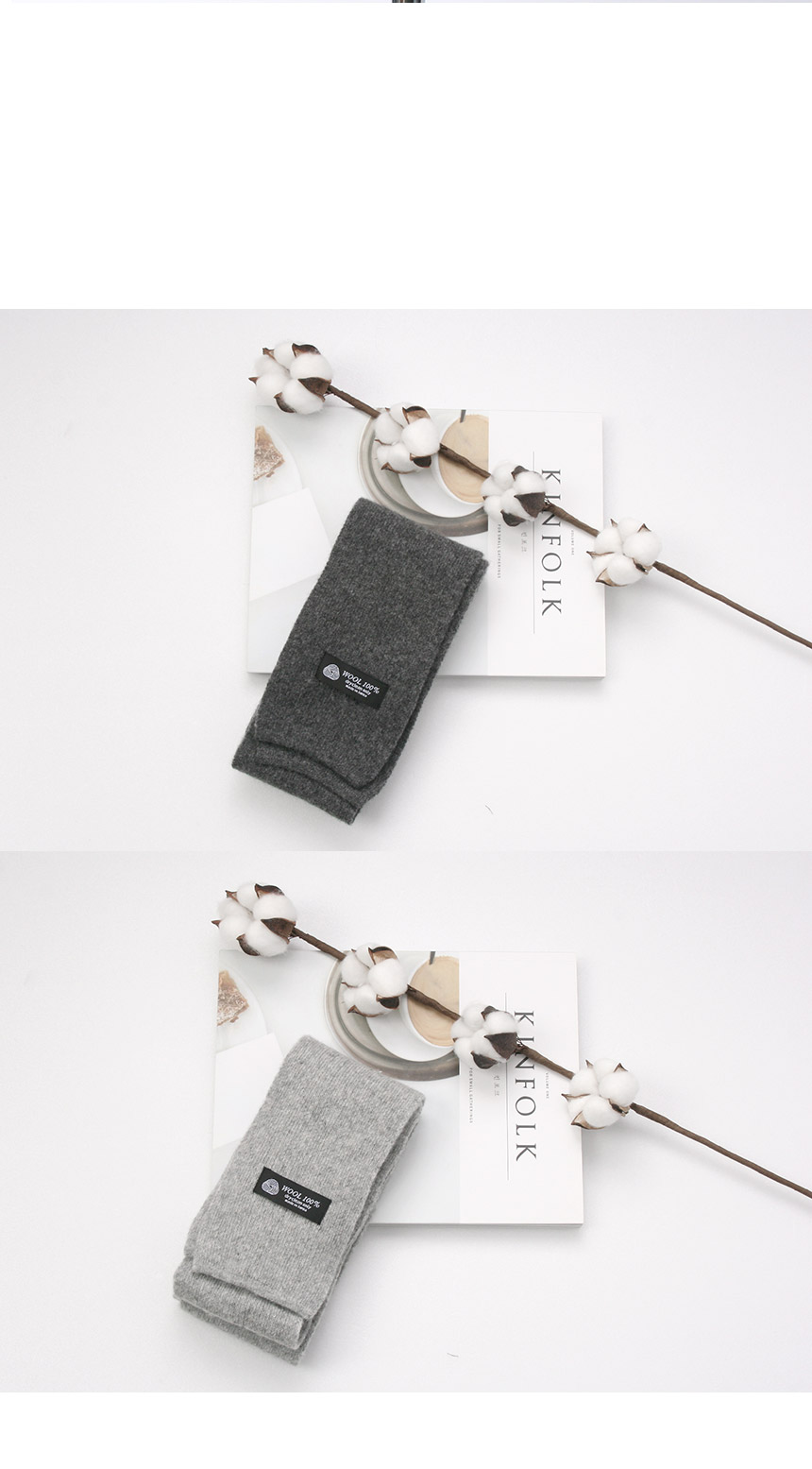 Short mini wool muffler shawl man woman couple gif
