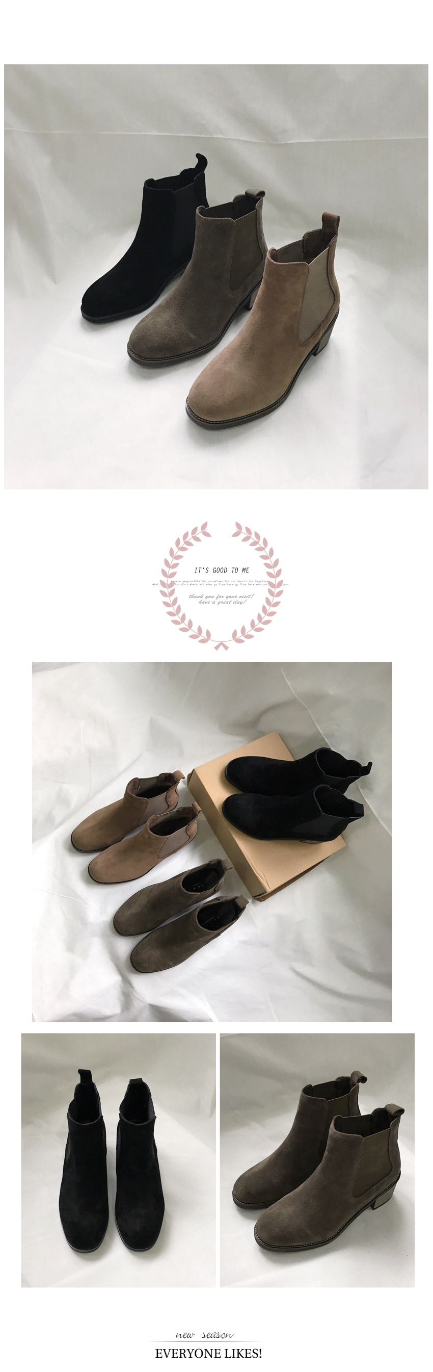 Free shipping imported leather ankle boots handmad