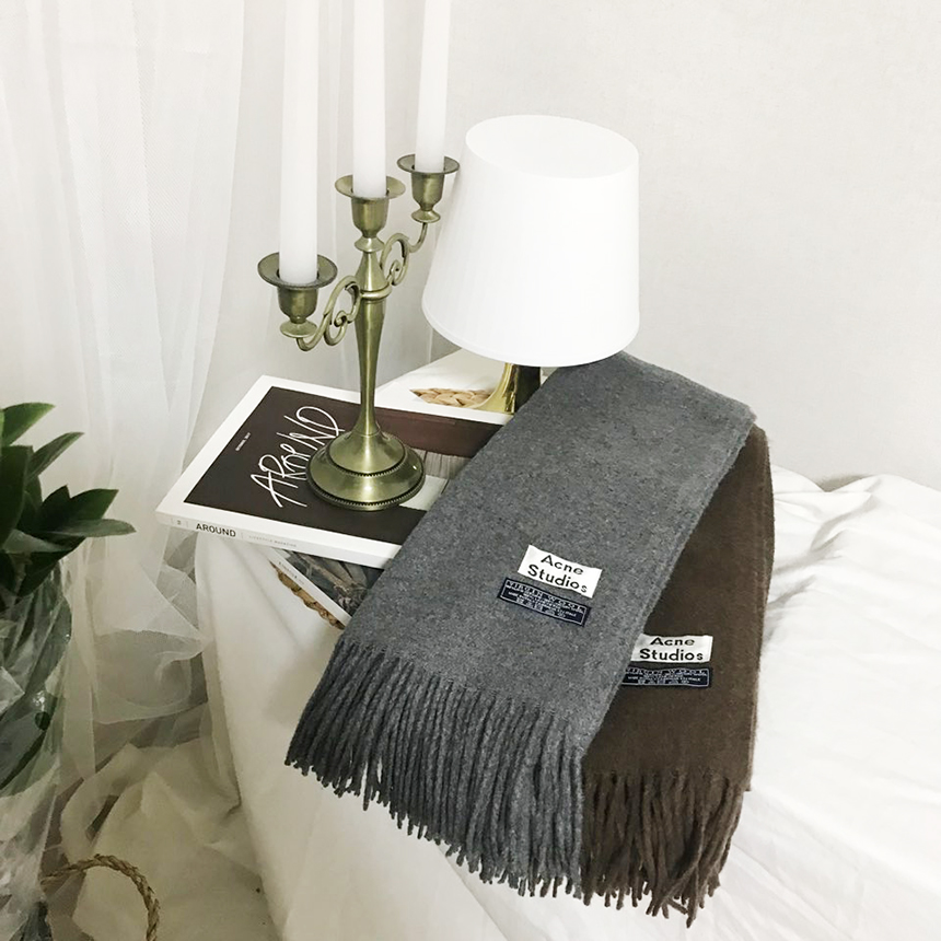 Arkene muffler shawl 2color man woman winter day c