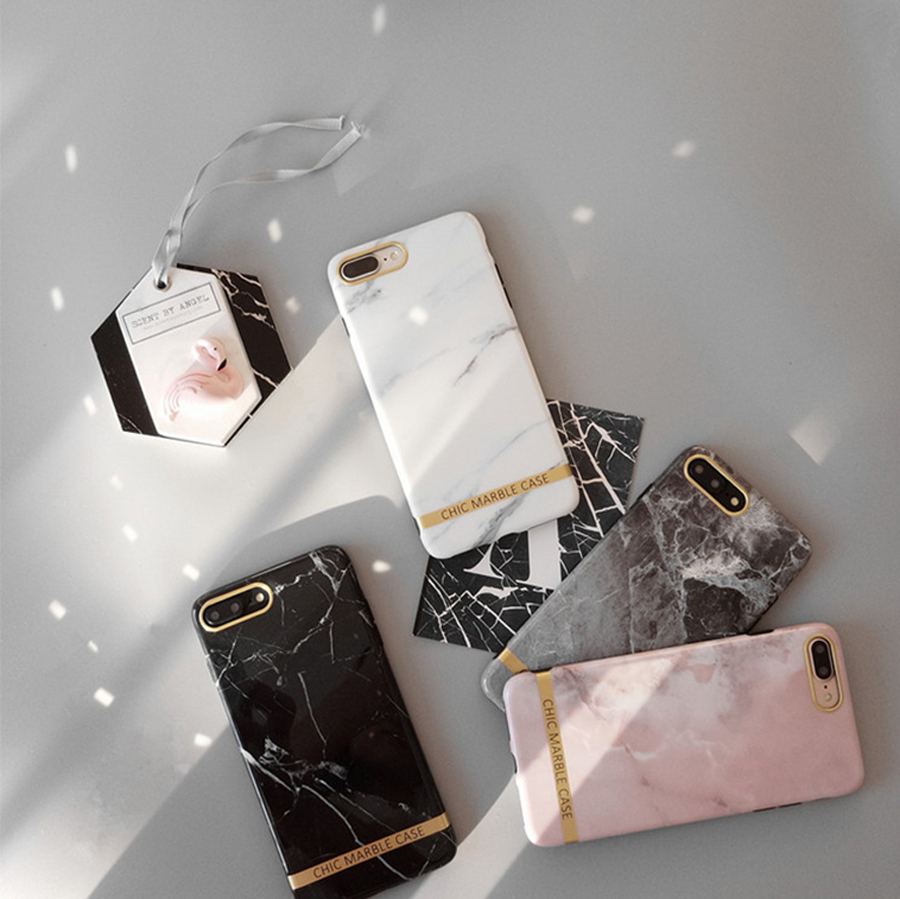 Gold Label Marble iPhone X Case Unusual 7 Plus Cel