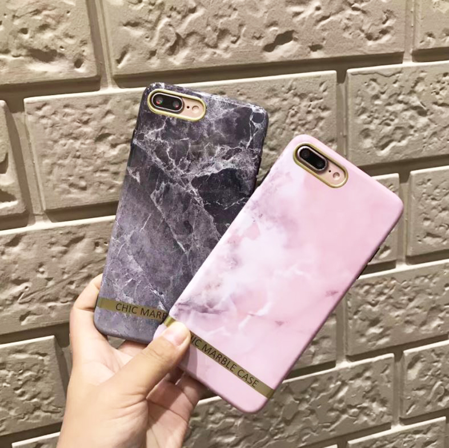 Gold Label Marble iPhone X Case Unusual 7 Plus Cel