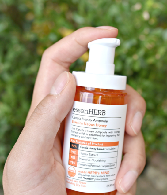 Essen Herb Amber Pink Oil 50ml Feel fresh and refr