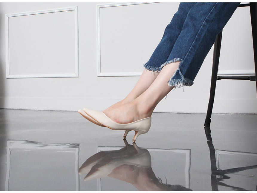 Midhill Hill Pastel Pumps Office Daily 5cm Shoes V