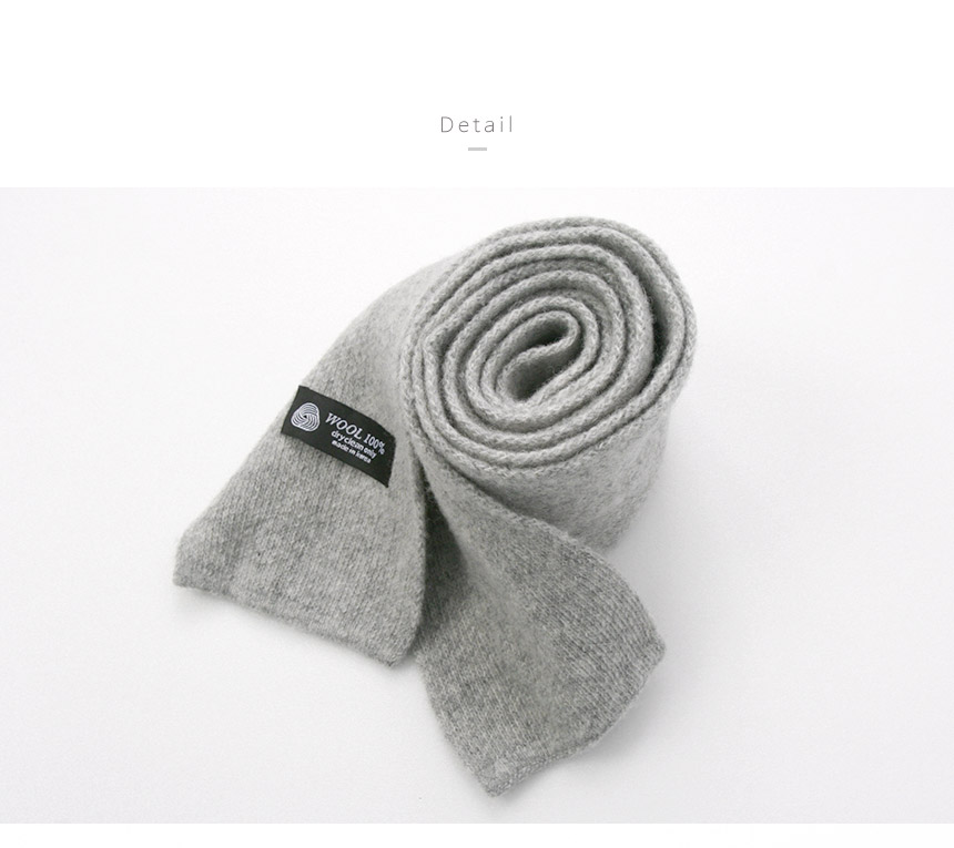 Short mini wool muffler shawl man woman couple gif
