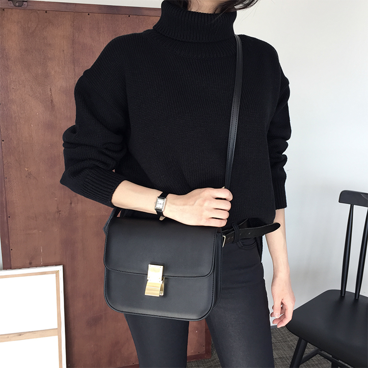 Korea Jeans Pants Matte Black Date Coated Jean Gir