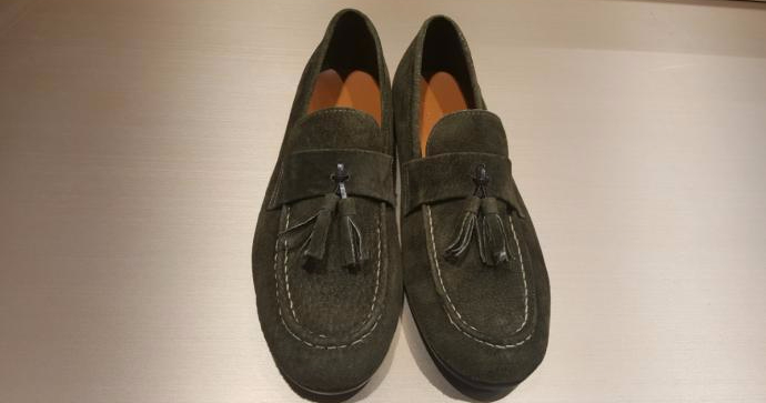 Suede loafers handmade men sneakers sneakers tasse