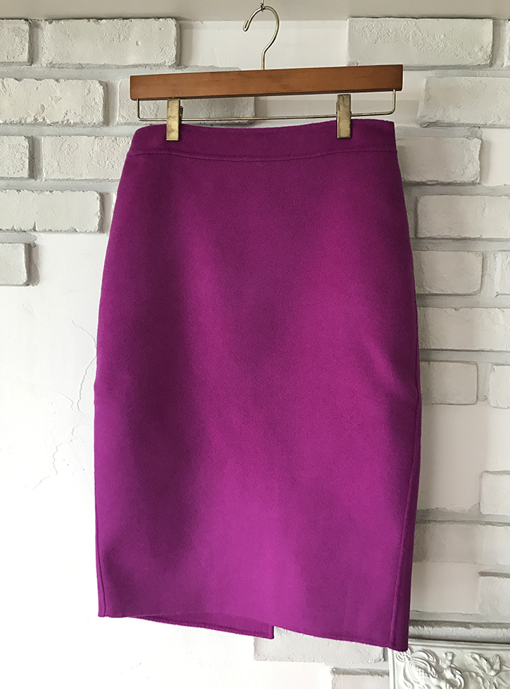 Handmade skirts H line Office look Office work Loo