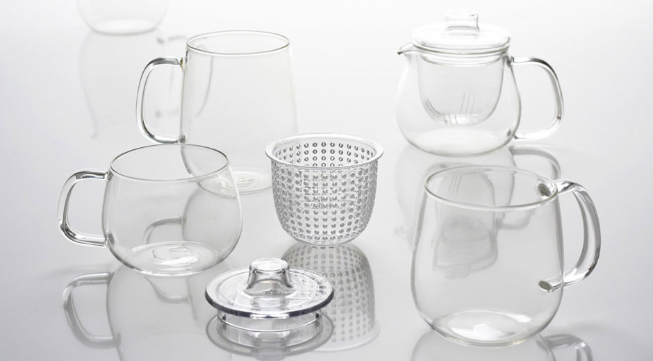 Kinto Unity Glass Teapot 500ml 720ml Sten Japanese