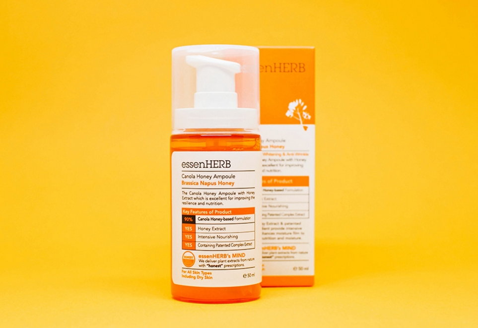 Essen Herb Amber Pink Oil 50ml Feel fresh and refr