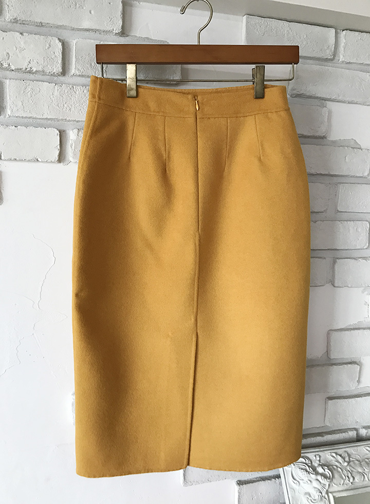 Handmade skirts H line Office look Office work Loo