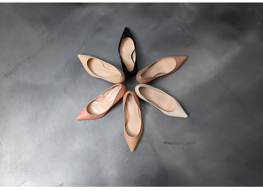 Midhill Hill Pastel Pumps Office Daily 5cm Shoes V