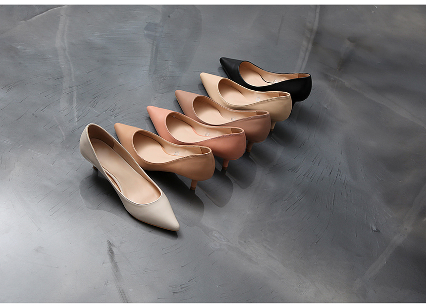 Midhill Hill Pastel Pumps Office Daily 5cm Shoes V