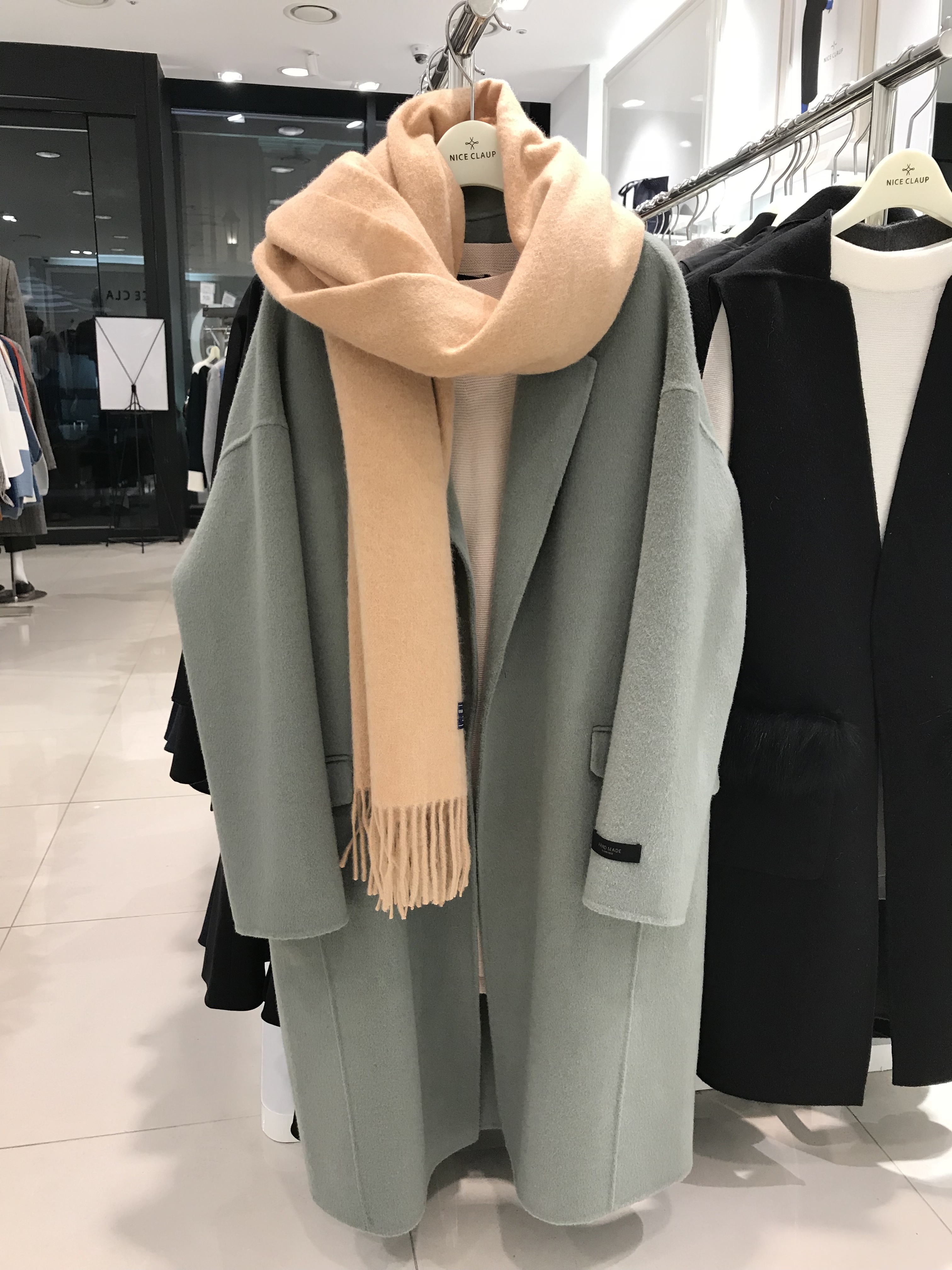 Nash scrap gobl Mongolian 100 cashmere scarf n164p