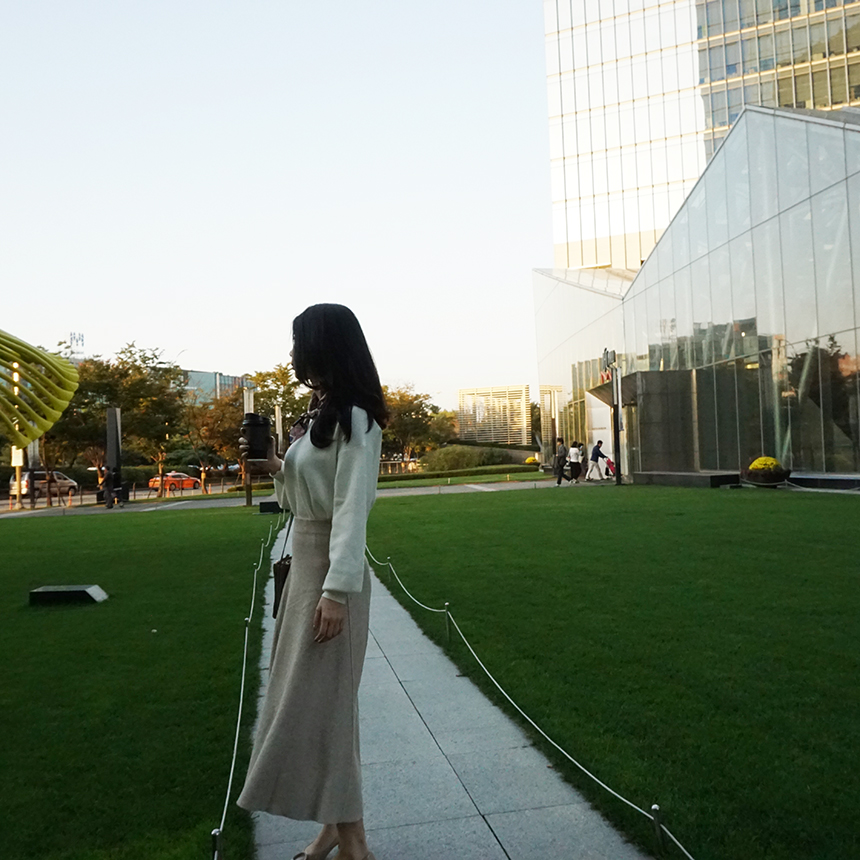 Winter Flare Knit Skirt Ront Hatcher Look Cody Fas