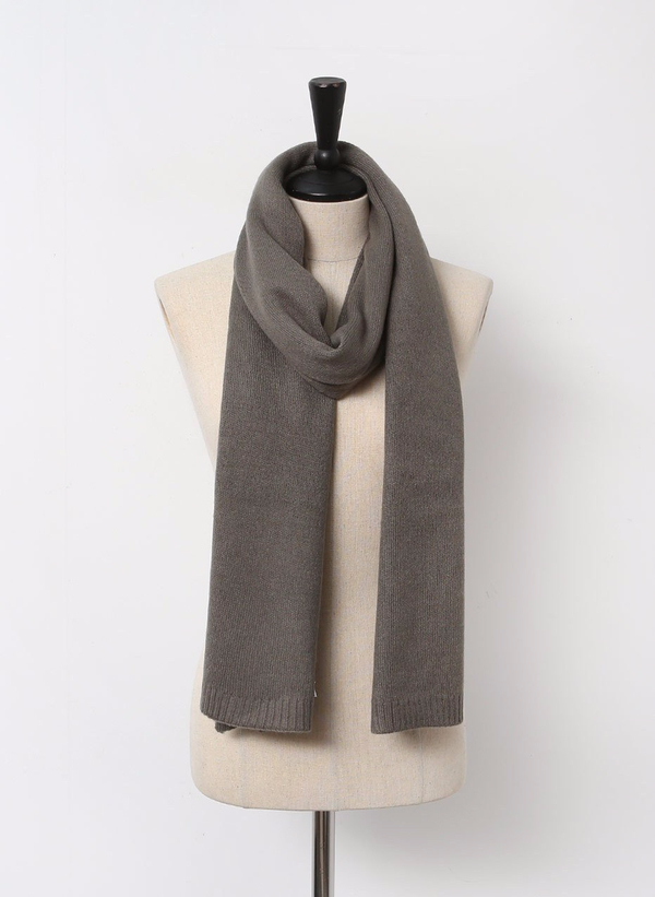 Basic Knitted Plain Shawl Scarf 13color Autumn Wom