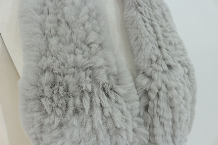 Rex rabbit hair shawl pretty girl muffler