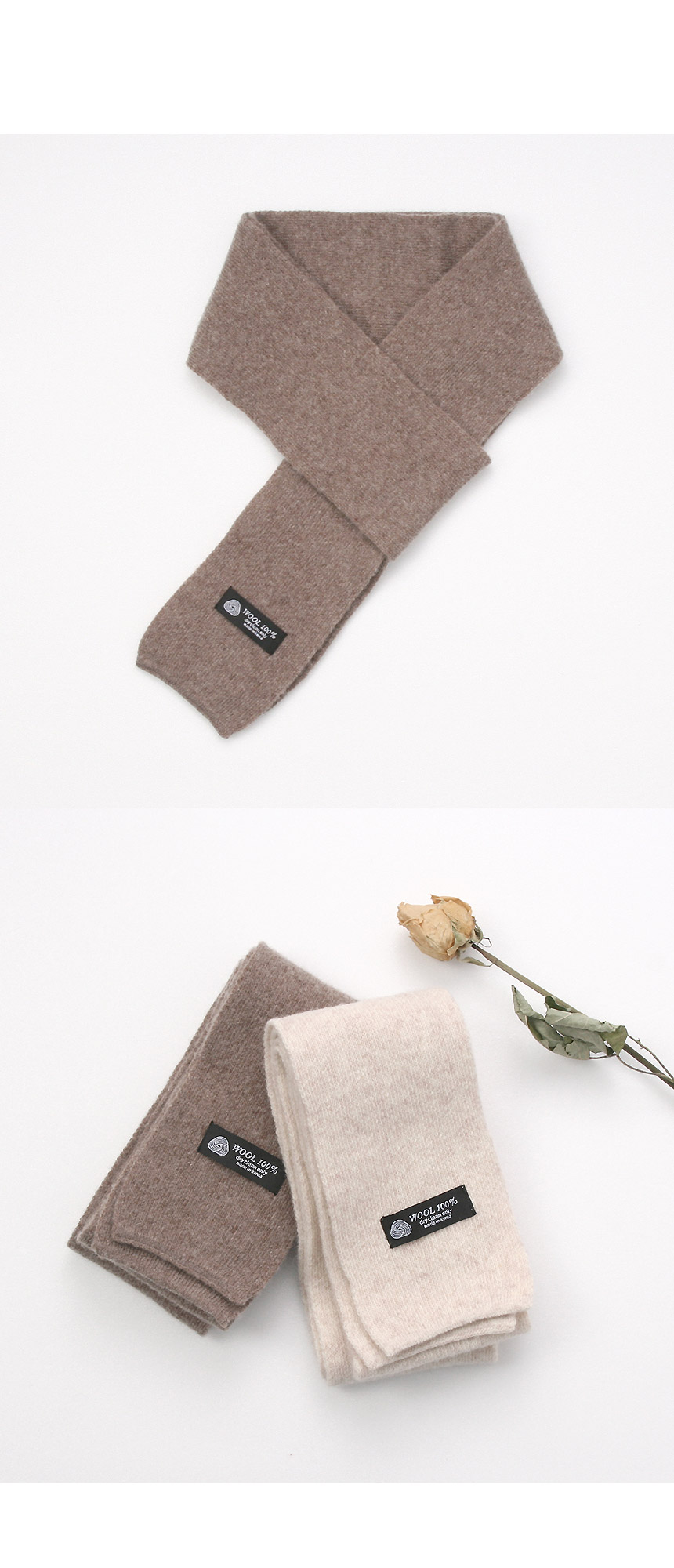 100 Mini Petit Scarf Couple Shawl Miller Look Boyf