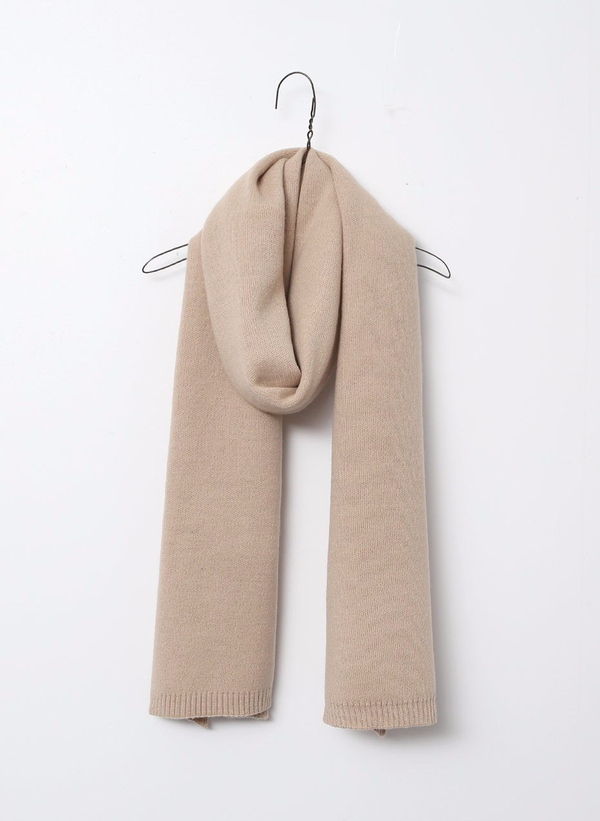 Basic Knitted Plain Shawl Scarf 13color Autumn Wom