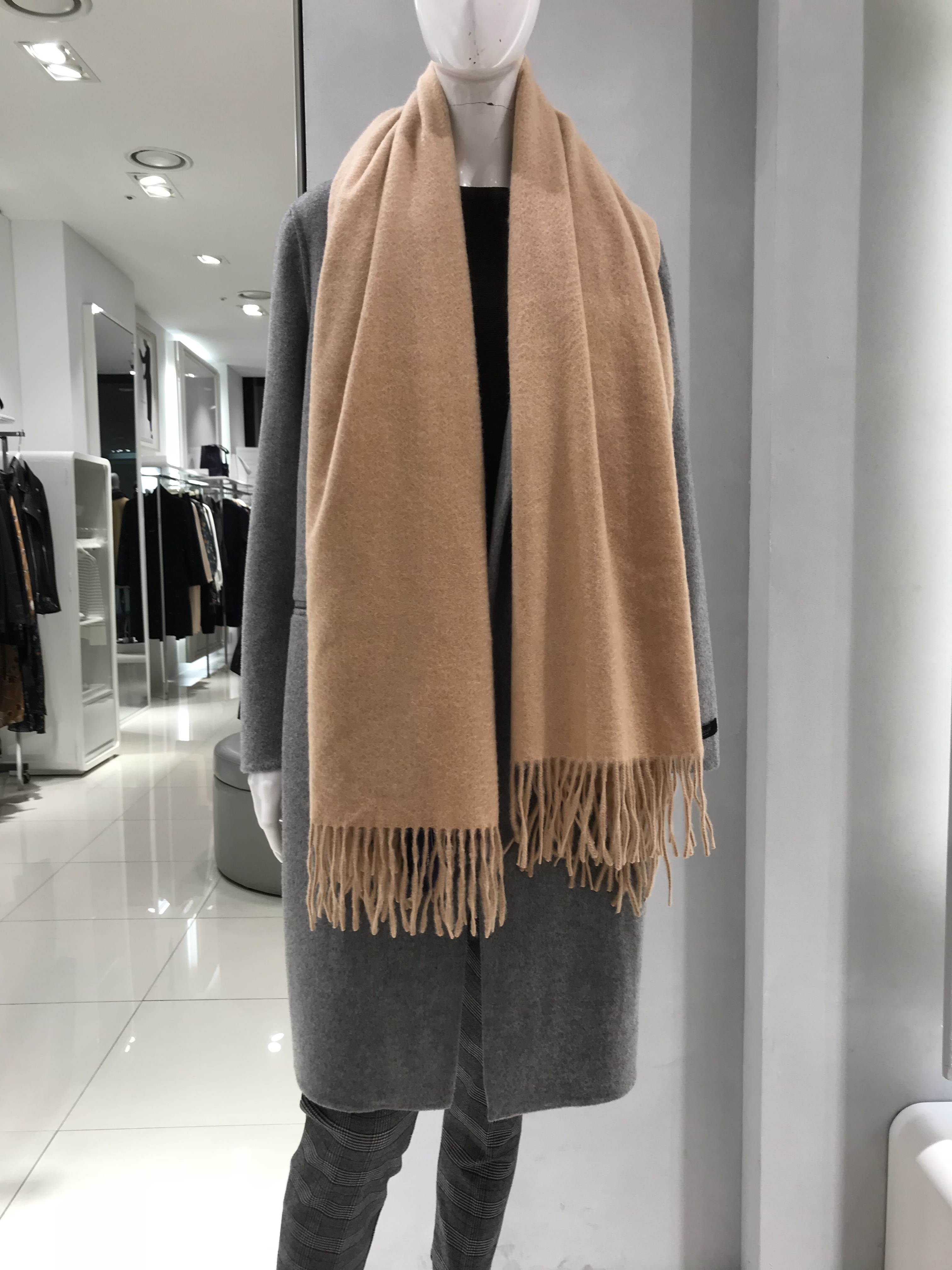 Nash scrap gobl Mongolian 100 cashmere scarf n164p