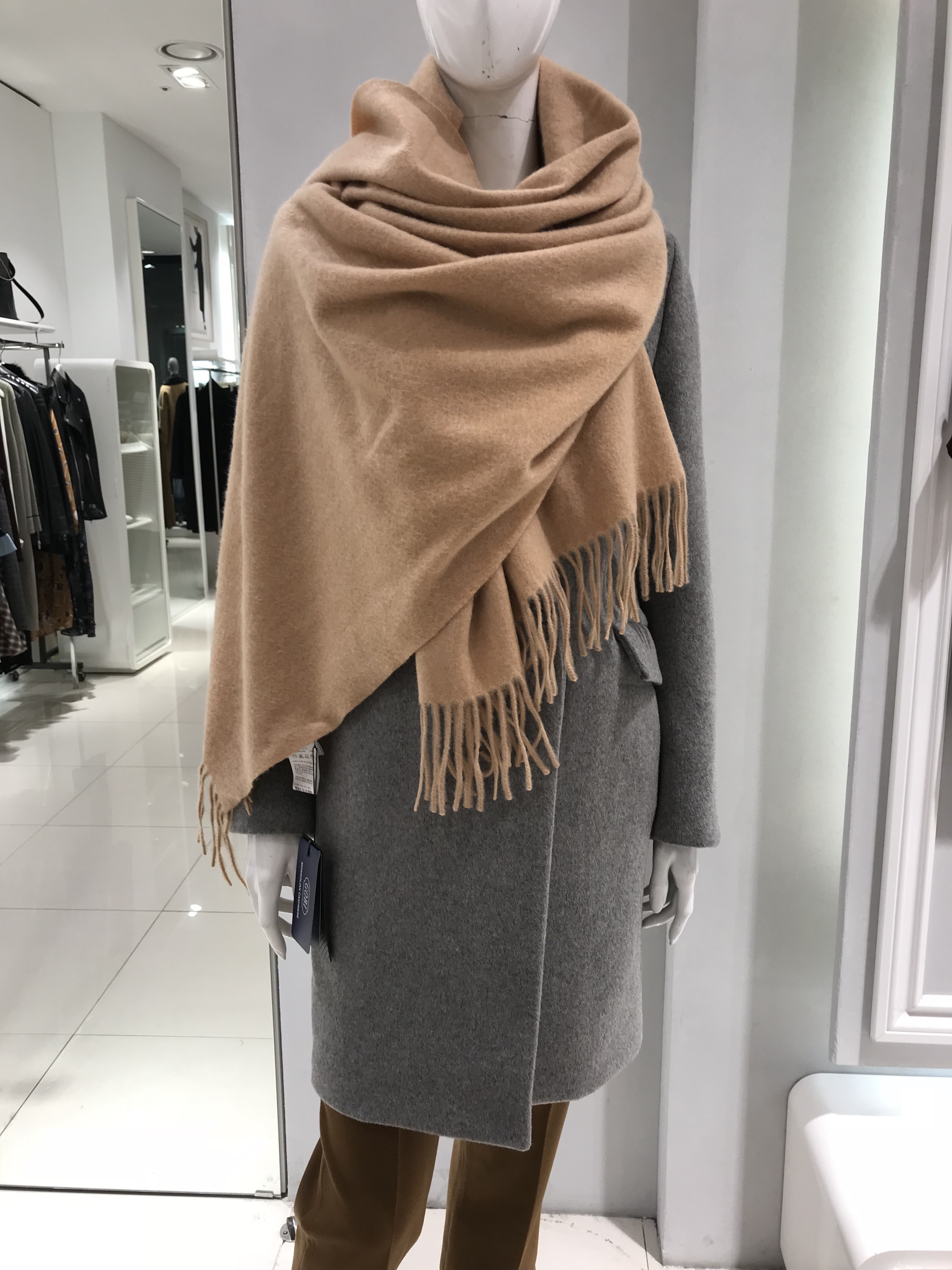 Nash scrap gobl Mongolian 100 cashmere scarf n164p