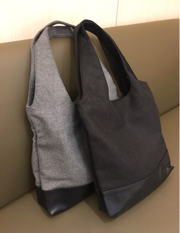 Unisex Woolen Shoulder Eco Bag Casual Bag Simple U