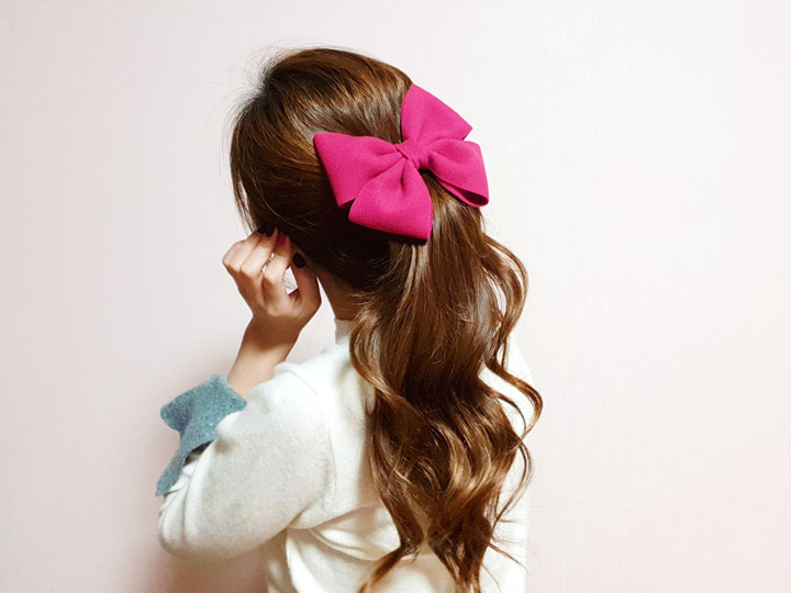 Hair Accessories Handmade Fine Wool Hairpin Cute H