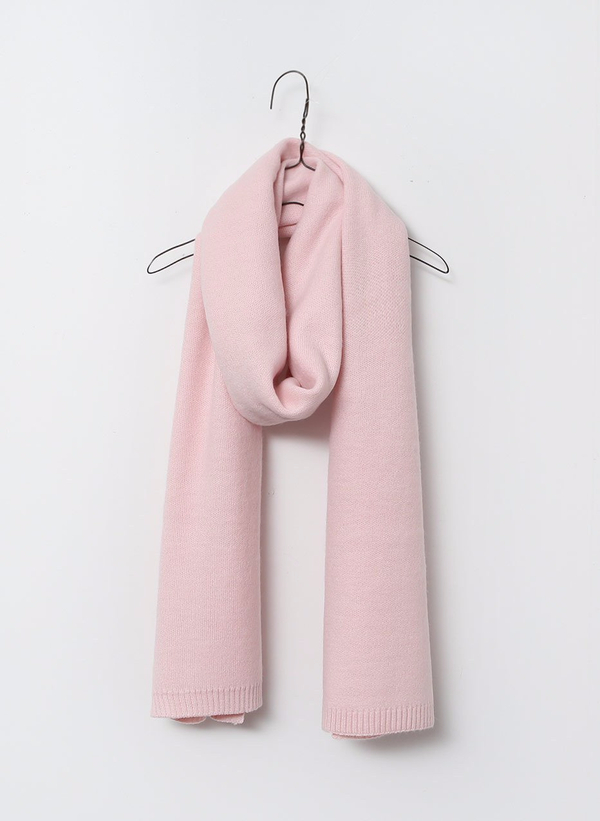 Basic Knitted Plain Shawl Scarf 13color Autumn Wom