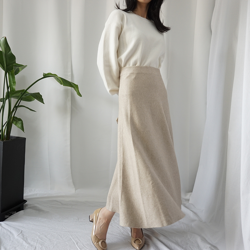 Winter Flare Knit Skirt Ront Hatcher Look Cody Fas