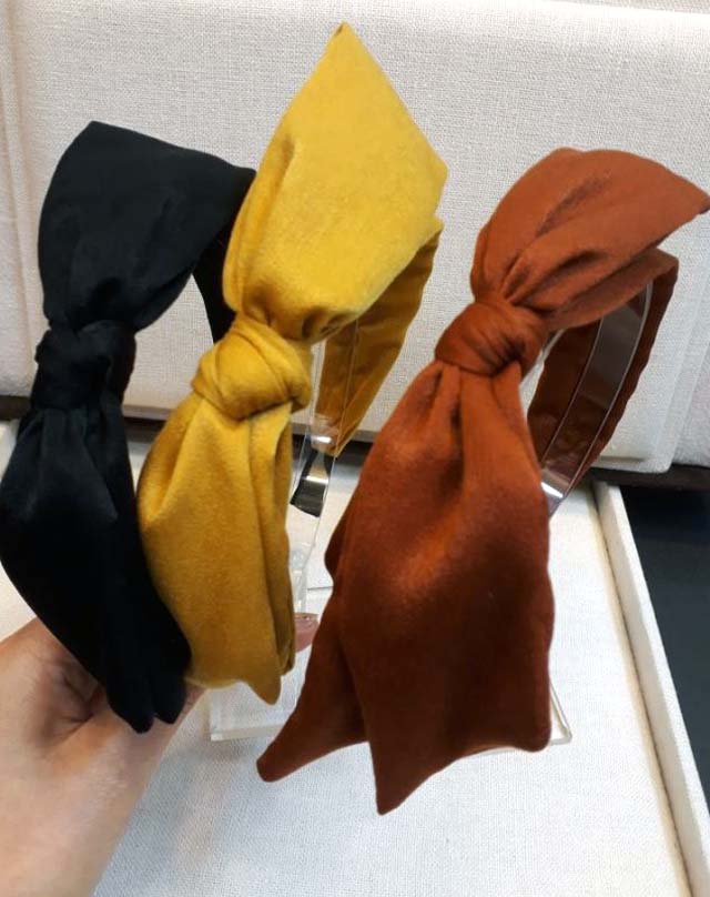 Hair Accessories Color Ribbon Hair Bands Stylish G