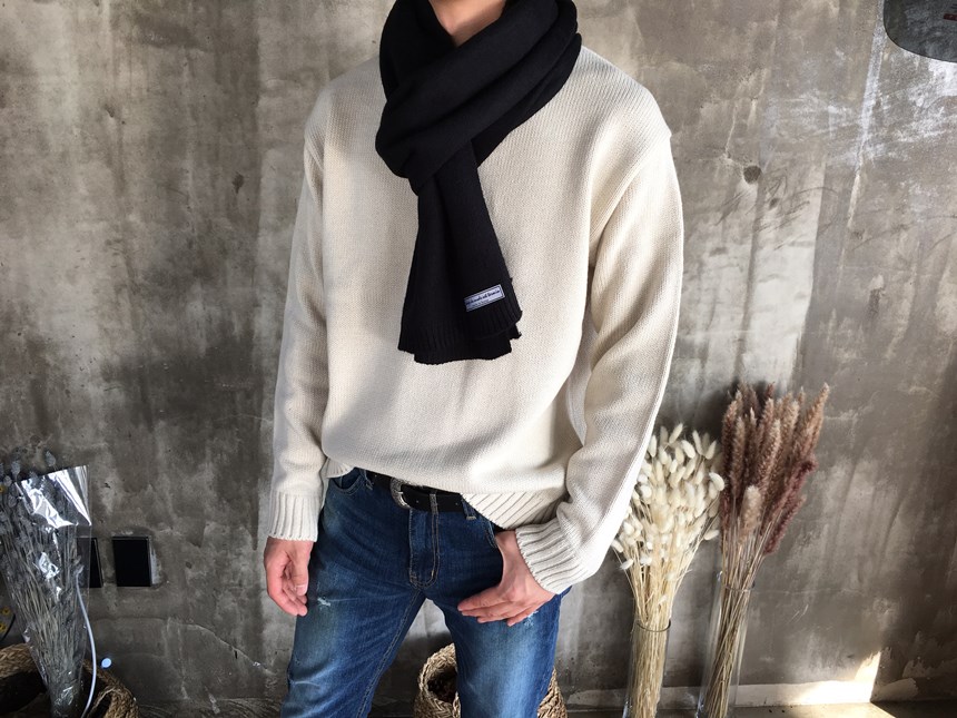 Wool Unisex Shuffle Shawl Couple Items Warm and st