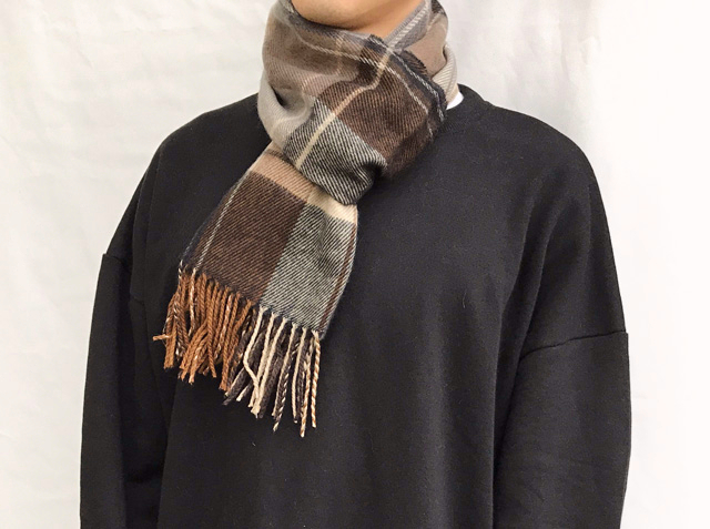 Winter muffler man woman shawl Couple