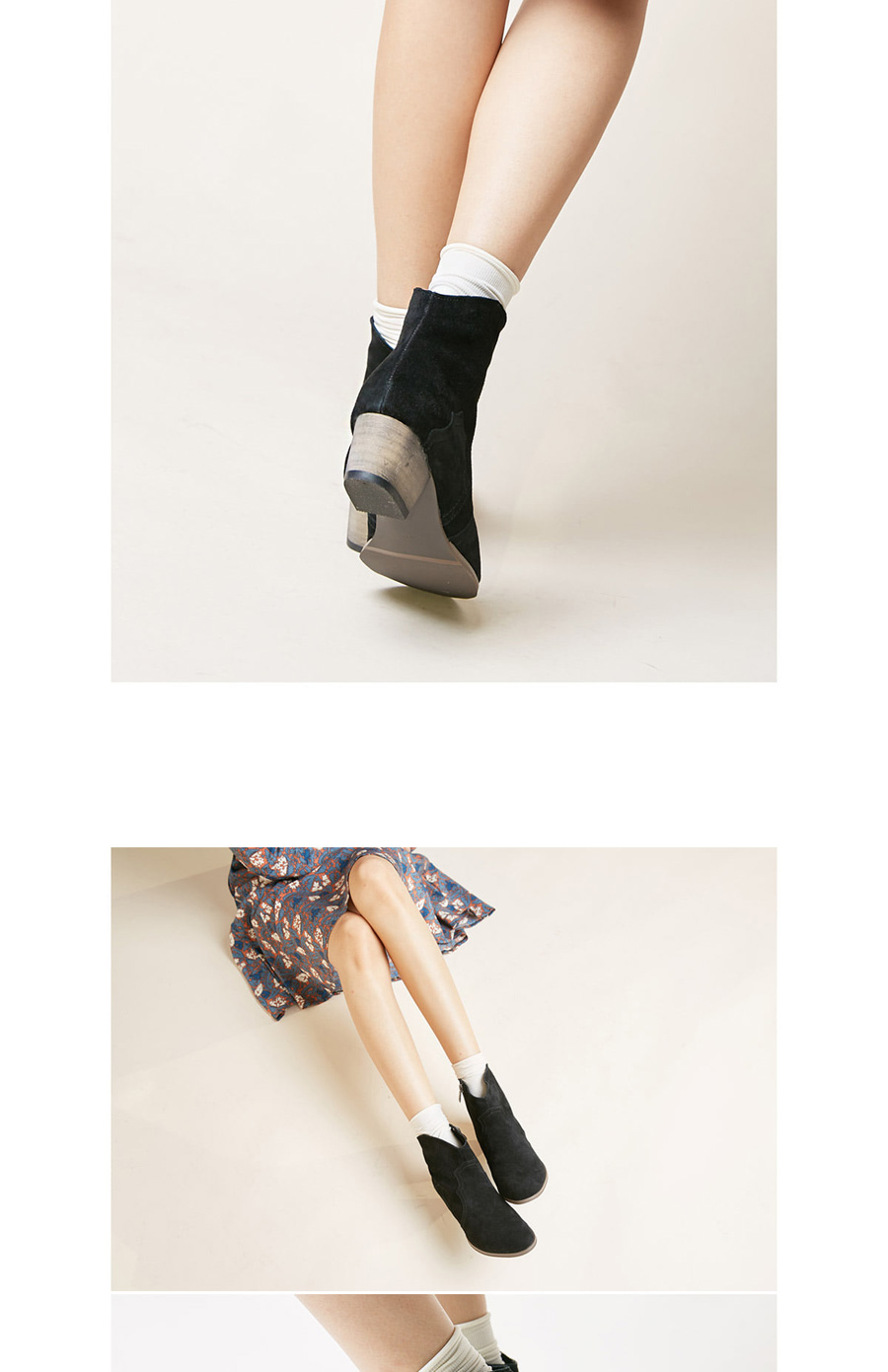 Free shipping Natural cowhide dicker boots Ankle m