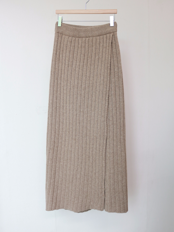 Golgi knit long skirt 2color top
