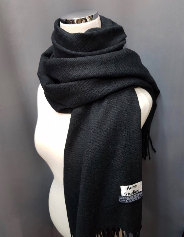 ACNE Studio Wool 100 muffler 7color shawl Women Wo