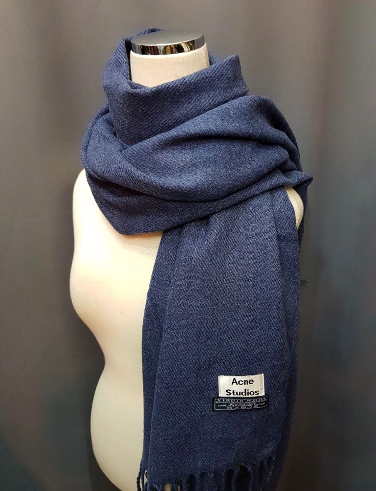 ACNE Studio Wool 100 muffler 7color shawl Women Wo