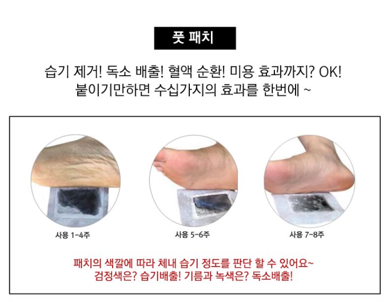 Dampness Patch Toxin Exhaustion Fatigue Recovery E